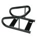 Tow-Rax Powder Coated Black Steel Wheel Chock